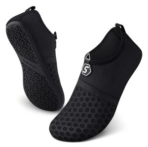 SEEKWAY Womens & Mens Water Shoes- Black